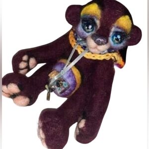 SMIDGEON OOAK Felted Artist Bear Lampshire Originals
